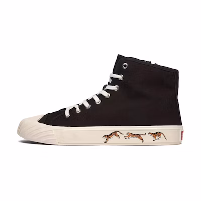 Kenzo Canvas High-Top Sneaker 'Black'