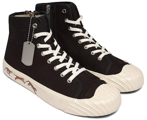 Kenzo Canvas High-Top Sneaker 'Black' FC65SN020F50.99 Order Kenzo Canvas High-Top Sneaker 'Black' FC65SN020F50.99