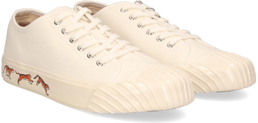 Kenzo Canvas Low 'Fashion White' Zapatillas Blancas. FC65SN010F50.02 Details for Kenzo Canvas Low 'Fashion White' Zapatillas Blancas. FC65SN010F50.02