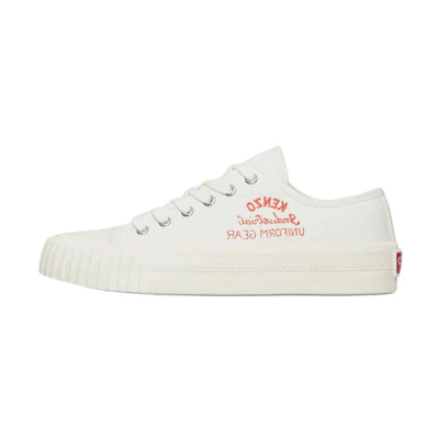 Kenzo Canvas Low 'Simple CMFT White'