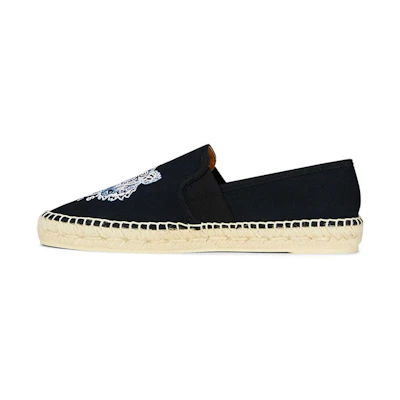Kenzo Canvas Low 'Tiger Embroidery Black'