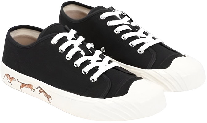 겐조 캔버스 로우탑 블랙 프린트 (Kenzo Canvas Low-top Black Print) FC65SN010F50-99 Lookbook 겐조 캔버스 로우탑 블랙 프린트 (Kenzo Canvas Low-top Black Print) FC65SN010F50-99