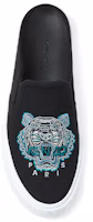 Shop KENZO 高田賢三 帆布拖鞋 黑色