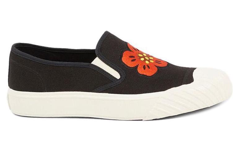 Order Kenzo Zapatilla Sin Cordones de Lona 'Negra Moda Deportiva' FD55SN005F73.99