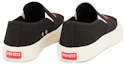 Shop Kenzo 帆布黑色时尚平底鞋 FD55SN005F73.99