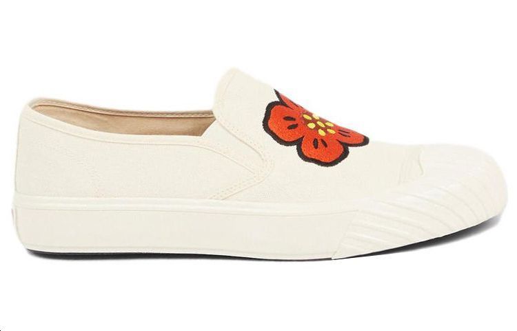 Order Kenzo Canvas Slip-On ''Witte Mode Sneaker'' FD55SN005F73.04.39