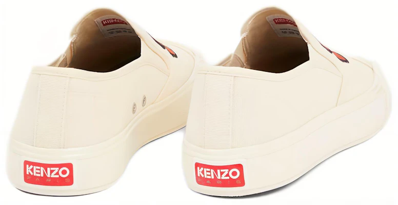 Kenzo Canvas Slip-On ''Witte Mode Sneaker'' FD55SN005F73.04.39 Shop Kenzo Canvas Slip-On ''Witte Mode Sneaker'' FD55SN005F73.04.39