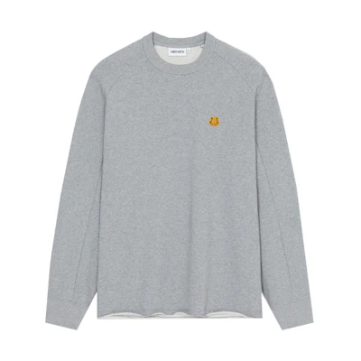 KENZO Cartoon Graphic Crewneck Sweatshirt Grey FB65SW0194ML-95