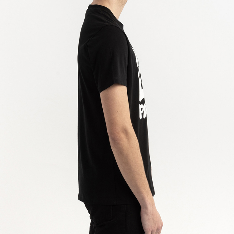 KENZO Classic Logo Print Black Crewneck T-Shirt for Men FA55TS0184SA-99 圖 5