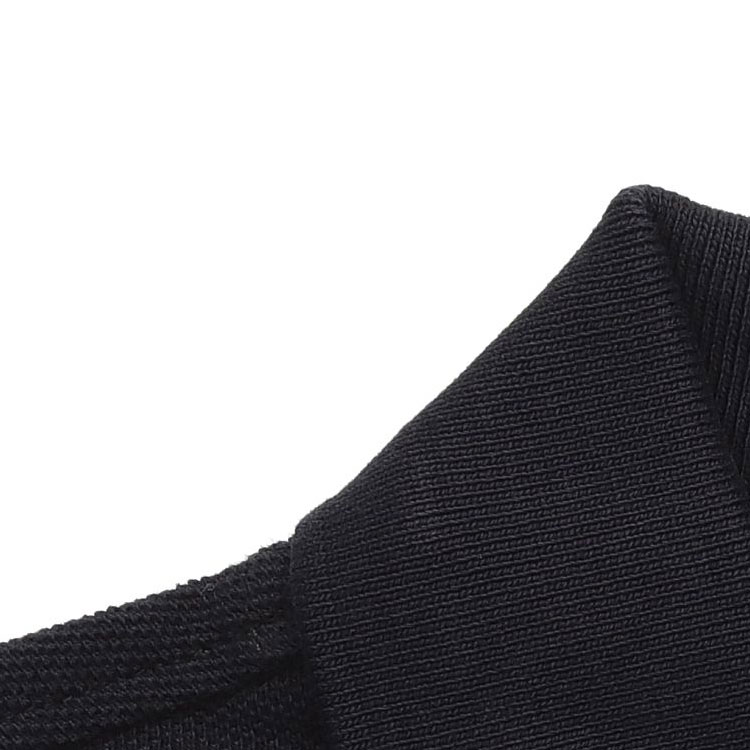 Sizing KENZO 經典刺繡虎頭黑色短袖POLO衫 FA65PO0014PU-99