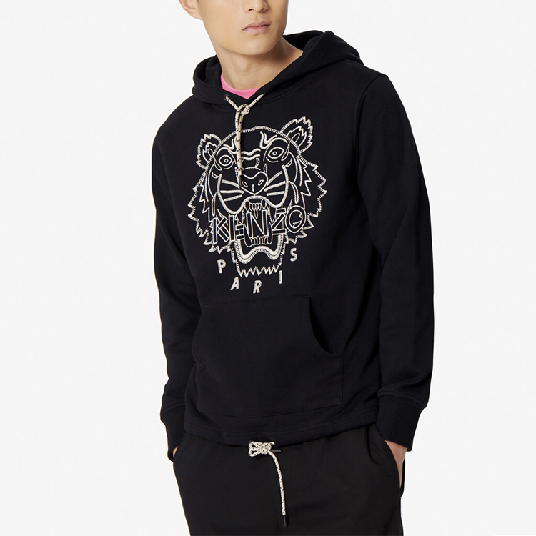 KENZO Classic Tiger Embroidery Logo Hoodie Black F965SW4414XL-99 圖 7