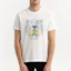 Shop KENZO Klasik T-Shirt Harimau Putih Lelaki FA55TS0504YA-01