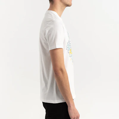 KENZO Klasik T-Shirt Harimau Putih Lelaki FA55TS0504YA-01 Details for KENZO Klasik T-Shirt Harimau Putih Lelaki FA55TS0504YA-01