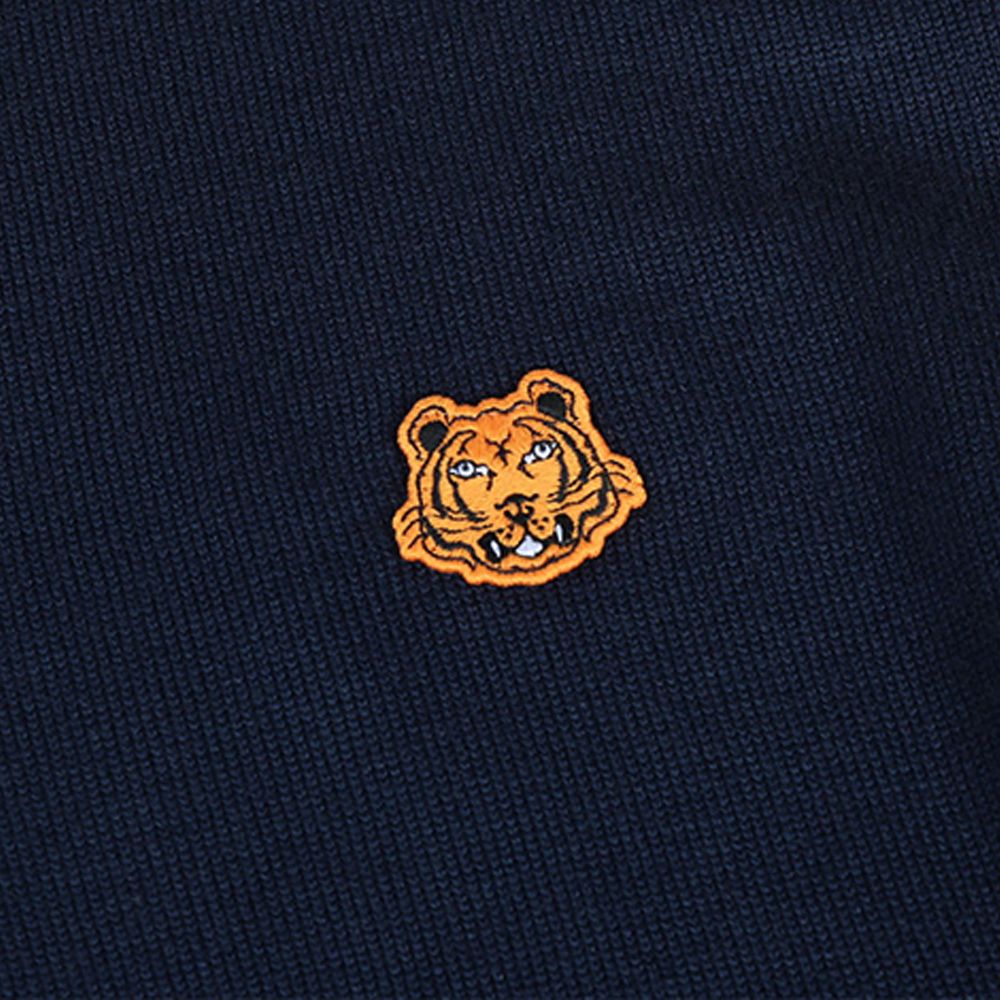 KENZO Classic Tiger Head Wool Sweater - Navy Blue FA65PU5373TA-76 圖 7