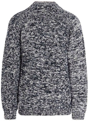 KENZO 經典虎頭標誌男士灰色寬鬆版圓領毛衣 FB65PU6323TD-93 Lookbook KENZO 經典虎頭標誌男士灰色寬鬆版圓領毛衣 FB65PU6323TD-93