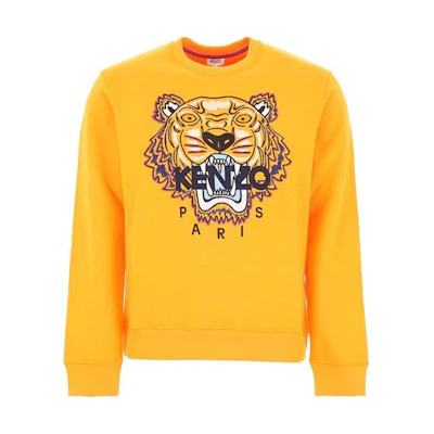 KENZO Classic Tiger Logo Crewneck Sweatshirt Orange - PF955SW0014XA-17