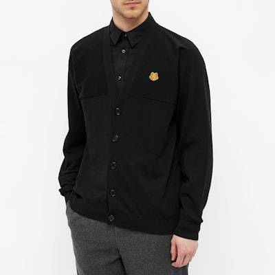 KENZO Cardigan Lengan Panjang Hitam Logo Harimau Bordir Classic FB55CA5813TB-99 Purchase KENZO Cardigan Lengan Panjang Hitam Logo Harimau Bordir Classic FB55CA5813TB-99