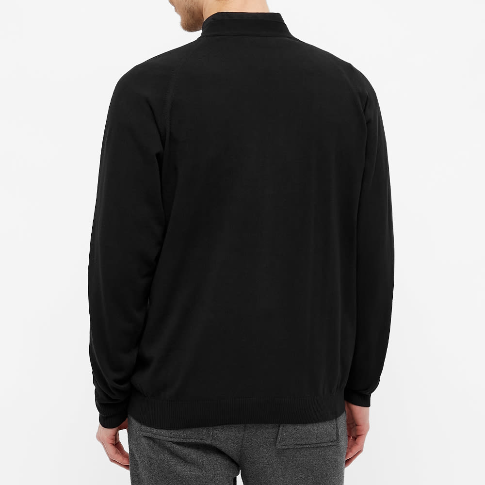 Details for KENZO Cardigan Lengan Panjang Hitam Logo Harimau Bordir Classic FB55CA5813TB-99