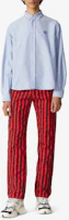 Details for KENZO Classic Tiger Long Sleeve Polo Shirt Sky Blue Mens Fall Collection FB55CH4001LD-71