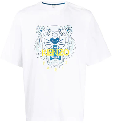 겐조 클래식 타이거 프린트 릴렉스 크루넥 티 화이트 FA55TS5004YA-01 Buy 겐조 클래식 타이거 프린트 릴렉스 크루넥 티 화이트 FA55TS5004YA-01
