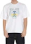 Shop 겐조 클래식 타이거 프린트 릴렉스 크루넥 티 화이트 FA55TS5004YA-01