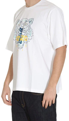 겐조 클래식 타이거 프린트 릴렉스 크루넥 티 화이트 FA55TS5004YA-01 Purchase 겐조 클래식 타이거 프린트 릴렉스 크루넥 티 화이트 FA55TS5004YA-01
