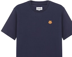 겐조 클래식 타이거 자수 네이비 블루 반팔 남성 티셔츠 SS22. FB55TS0034SA-76 Sizing 겐조 클래식 타이거 자수 네이비 블루 반팔 남성 티셔츠 SS22. FB55TS0034SA-76