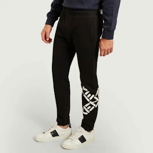 KENZO Classic X-Logo Sweatpants in Black FA65PA7124MS-99 Cheap KENZO Classic X-Logo Sweatpants in Black FA65PA7124MS-99