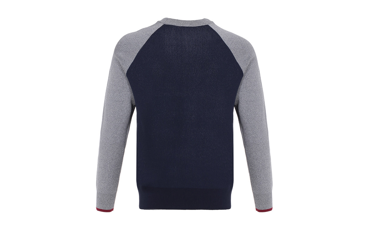 KENZO Colorblock Crewneck Sweater Navy Blue Multicolor F965PU2183LB-76 圖 3