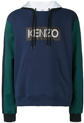 KENZO Hoodie Warna Blok dengan Desain Logo di Lengan F865SW4144MD-78 Buy KENZO Hoodie Warna Blok dengan Desain Logo di Lengan F865SW4144MD-78