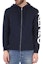 Purchase KENZO Deep Blue Zip-Up Hoodie dengan Tali Ikat. FA55CA2003BA-77