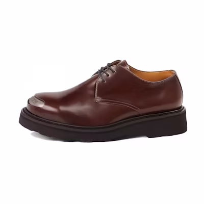 Kenzo Derby 'Kenzosmile Brown Leather'