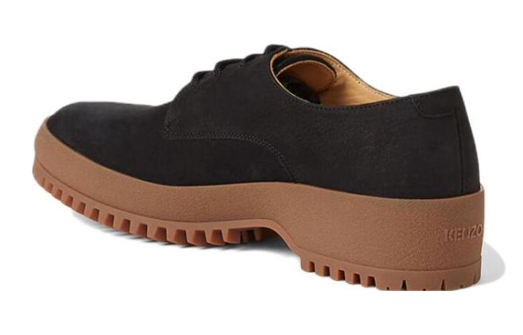 Lookbook ケンゾー ブラックダービーシューズ FB55DB004L61-99