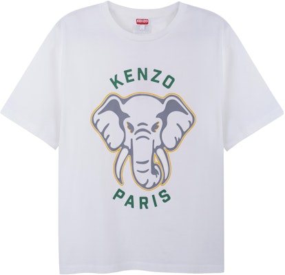 KENZO Camiseta Beige Estampado Elefante SS23. FD65TS0064SG-02 Buy KENZO Camiseta Beige Estampado Elefante SS23. FD65TS0064SG-02