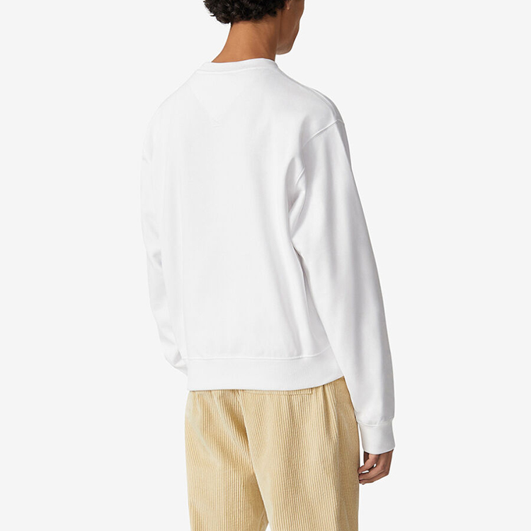 KENZO Embroidered Logo Pullover Sweatshirt White Mens FA65SW0044MO-01 圖 5