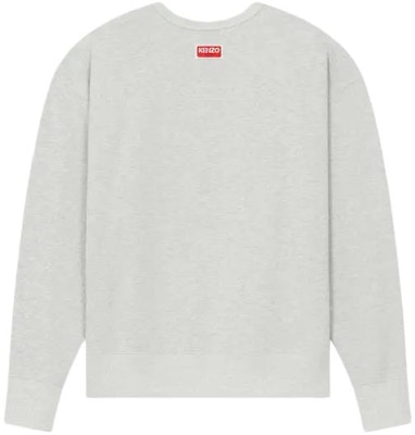 KENZO 刺繡無性別寬鬆版灰色長袖圓領衫 FE58SW0104MF-93 Lookbook KENZO 刺繡無性別寬鬆版灰色長袖圓領衫 FE58SW0104MF-93