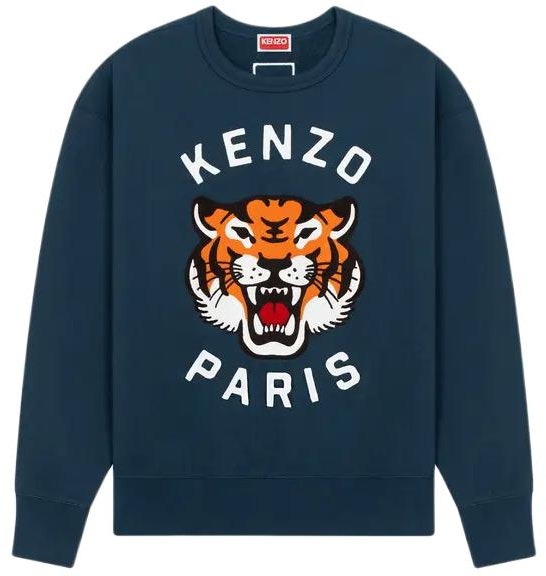kenzo-embroidered-oversized-unisex-sweatshirt-blue-animal-print-and-logo-design-fe-58-sw-0104-mf-77