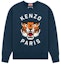 Buy KENZO Sudadera Unisex Azul Oversized Bordada - Diseño Animal Print y Logo FE58SW0104MF-77