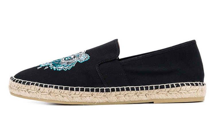 Buy Sneakers Espadrille Kenzo Bordir Macan 'Hitam' FA6-5ES188-F70-99