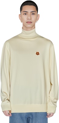 KENZO Baju Sejuk Turtleneck Sulam Harimau Wool Kuning Cerah FB65PU6433TA-04 Shop KENZO Baju Sejuk Turtleneck Sulam Harimau Wool Kuning Cerah FB65PU6433TA-04