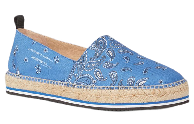 Lookbook Kenzo Alpargatas Plataforma 'Azul Real' FC55ES195F74-71