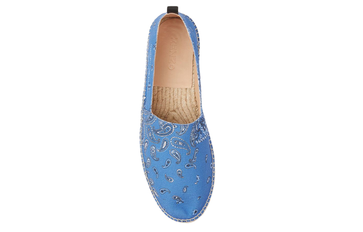 Shop Kenzo Alpargatas Plataforma 'Azul Real' FC55ES195F74-71