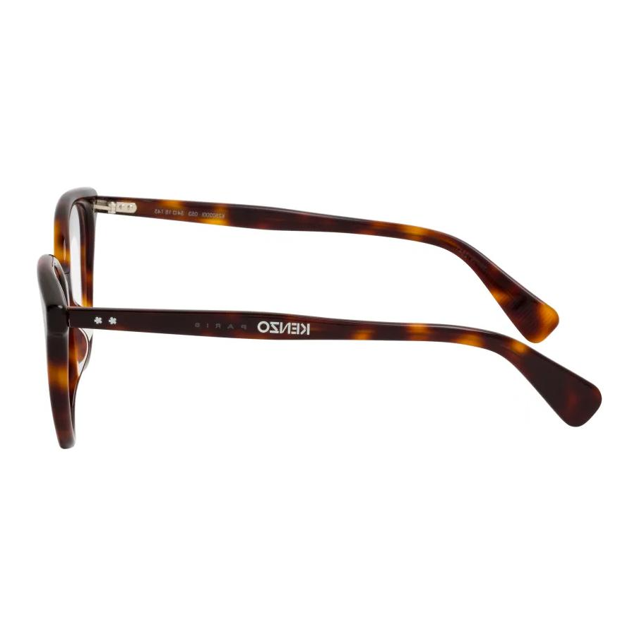 Lookbook KENZO Eyeglasses Cat-Eye Tortoiseshell Anti-Blue Light Unisex Optical Frames KZ50200I053