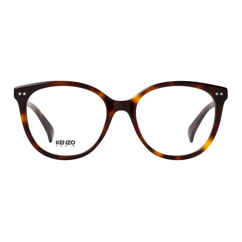 Shop KENZO Eyeglasses Cat-Eye Tortoiseshell Anti-Blue Light Unisex Optical Frames KZ50200I053