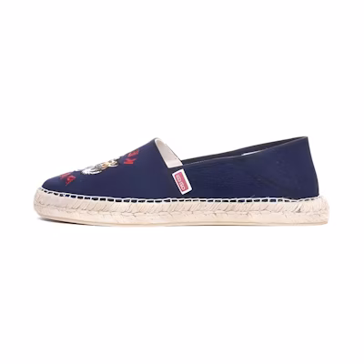 Kenzo Fabric Simple Fashion Shoes 'Deep Blue Fisherman'