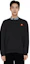 Shop KENZO Floral Embroidered Crewneck Sweater Black FE55PU3813LB-99J