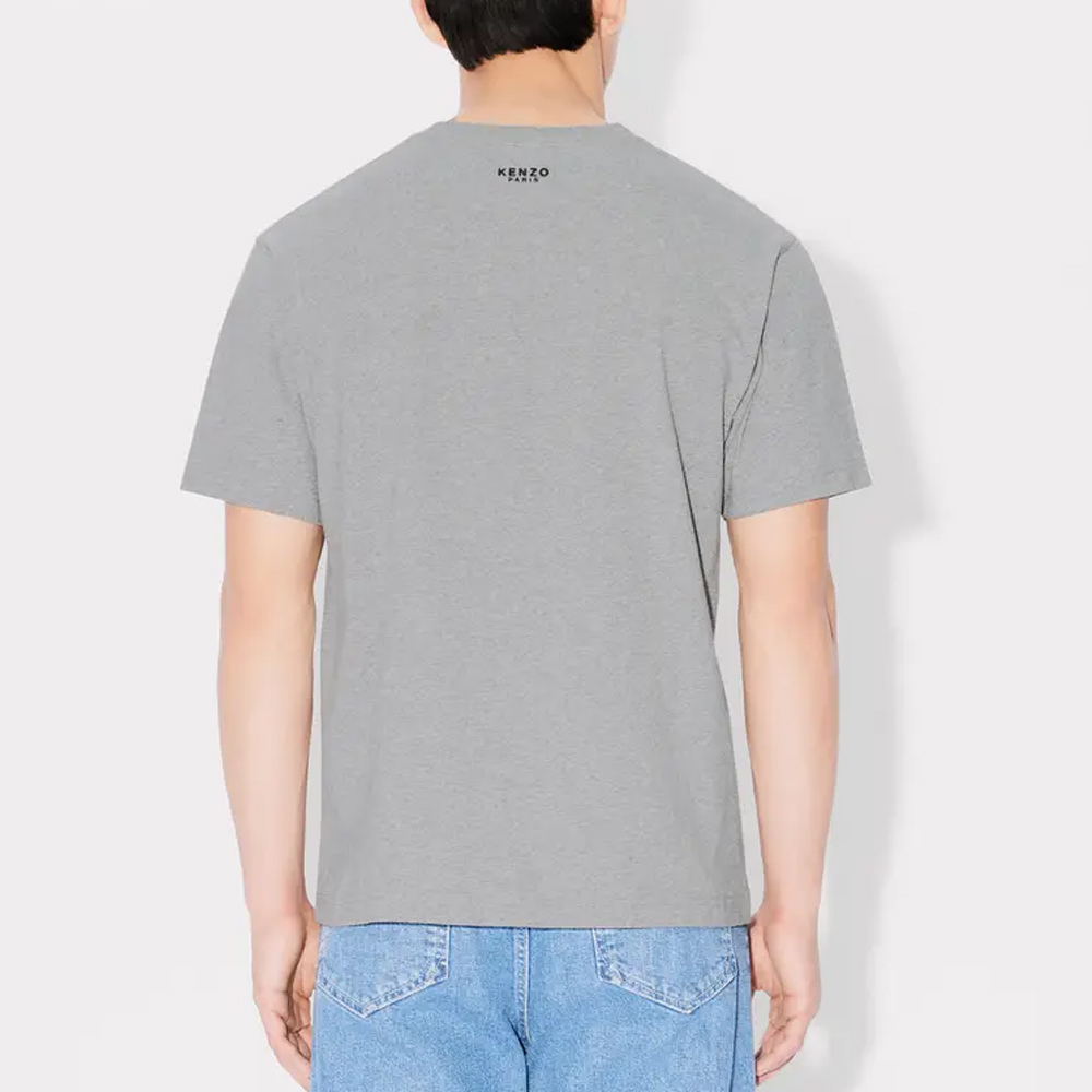 KENZO Floral Embroidered Crewneck T-Shirt SS24  Grey. FE65TS4744SG-94 圖 7