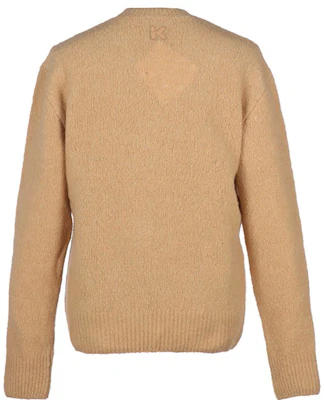 KENZO FW20 Beige Wool Knit Sweater FA65PU5013AE-11 Lookbook KENZO FW20 Beige Wool Knit Sweater FA65PU5013AE-11