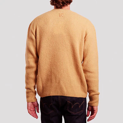 KENZO FW20 Beige Wool Knit Sweater FA65PU5013AE-11 Details for KENZO FW20 Beige Wool Knit Sweater FA65PU5013AE-11