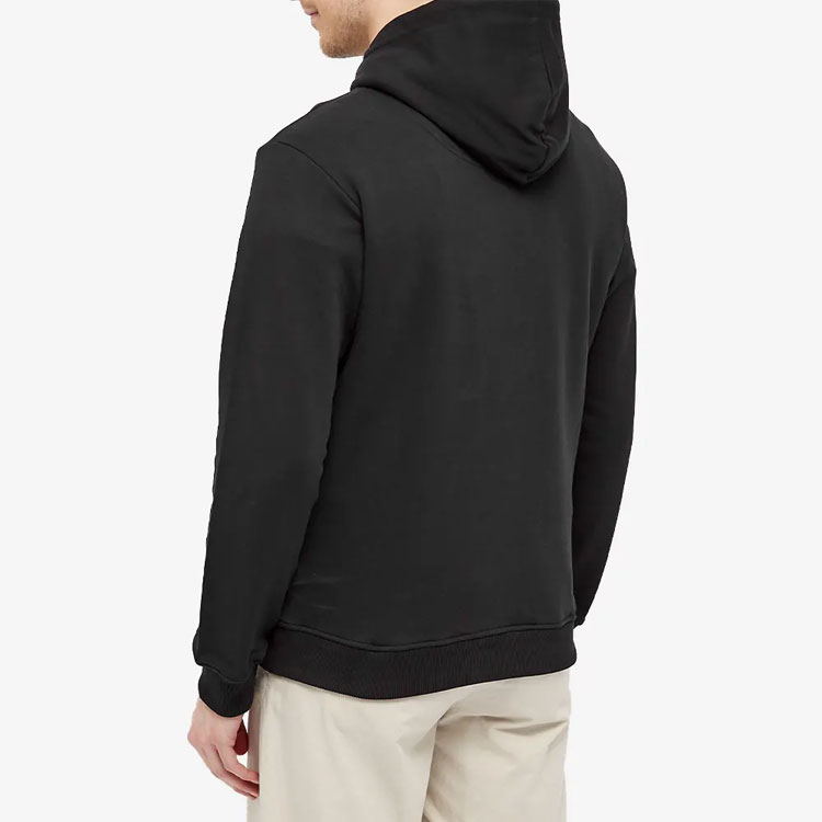 Purchase KENZO FW21 Black Hoodie with Logo and Tiger Embroidery. FB65SW3344XF-99